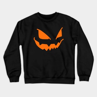 Halloween Spooky Face Crewneck Sweatshirt